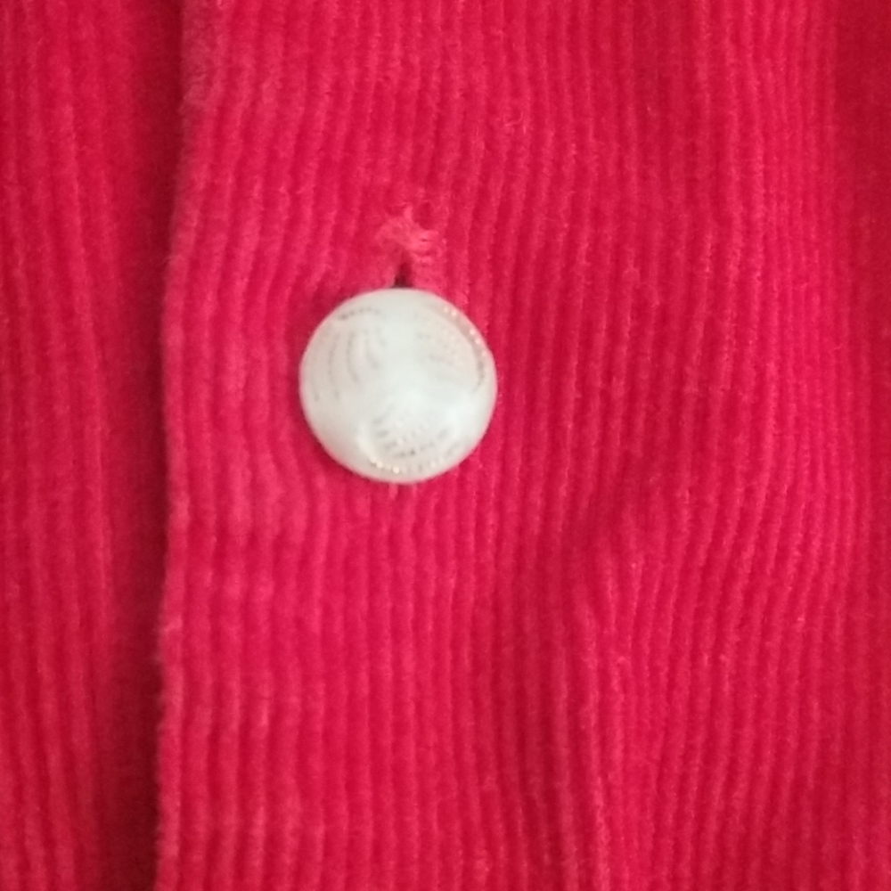 Vintage Corduroy Child's Dress - Picture 4 of 5